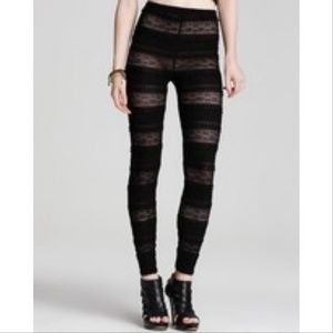 Free People lace leggjngs